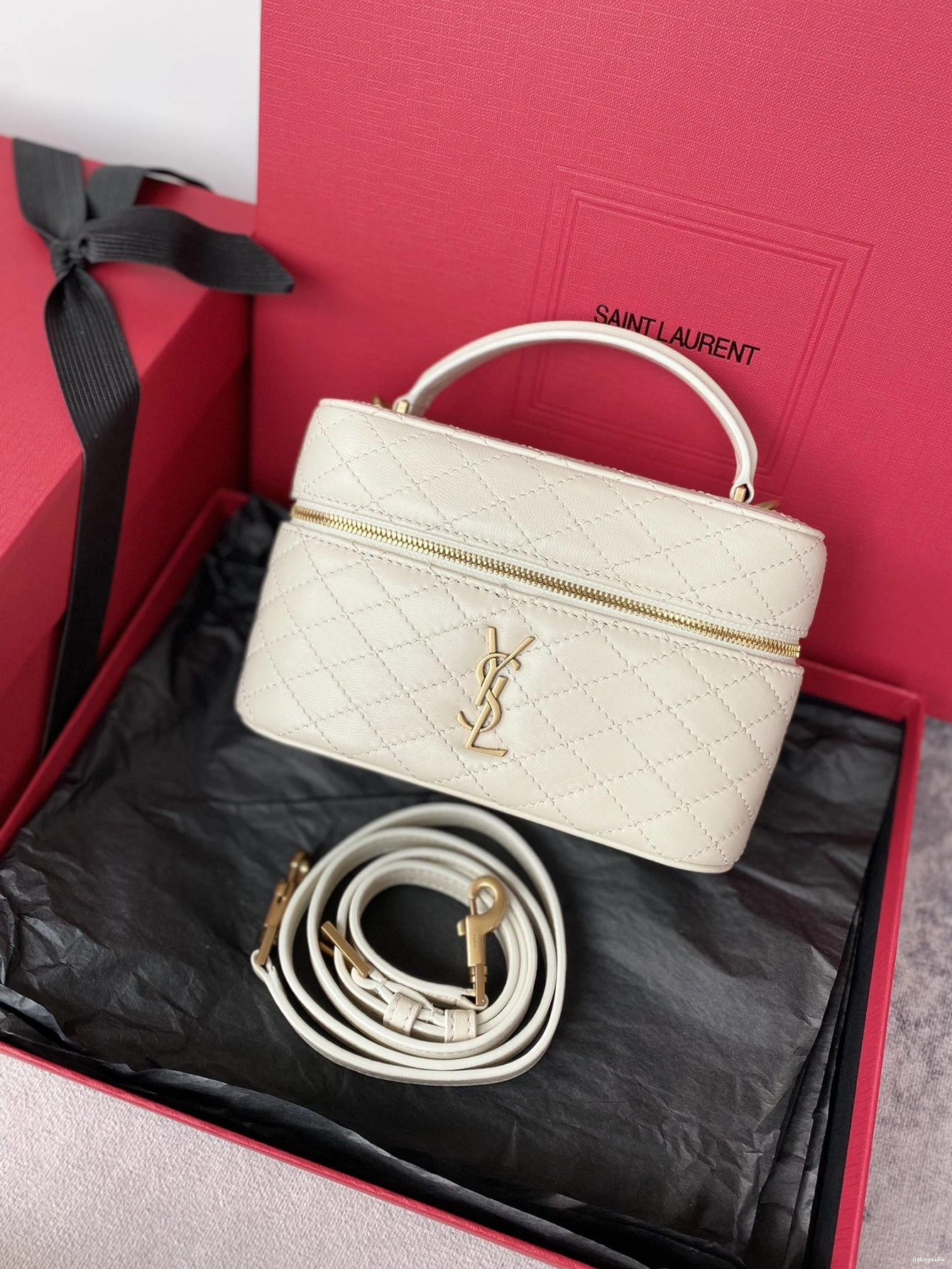 bag vanity in YSL Gaby lambskin 0711